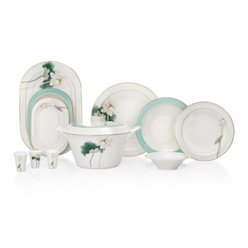 SCHAFER TILSIM BELLE 60 PARÇA YEMEK TAKIMI SUY01