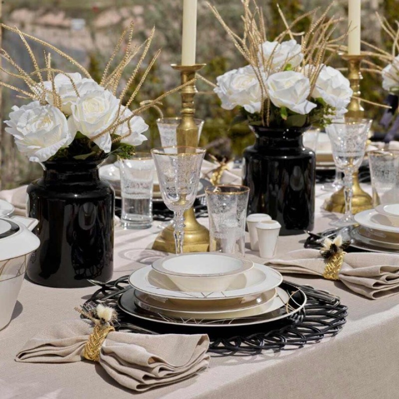 SCHAFER TILSIM CHARM 60 PARÇA YEMEK TAKIMI SIY01