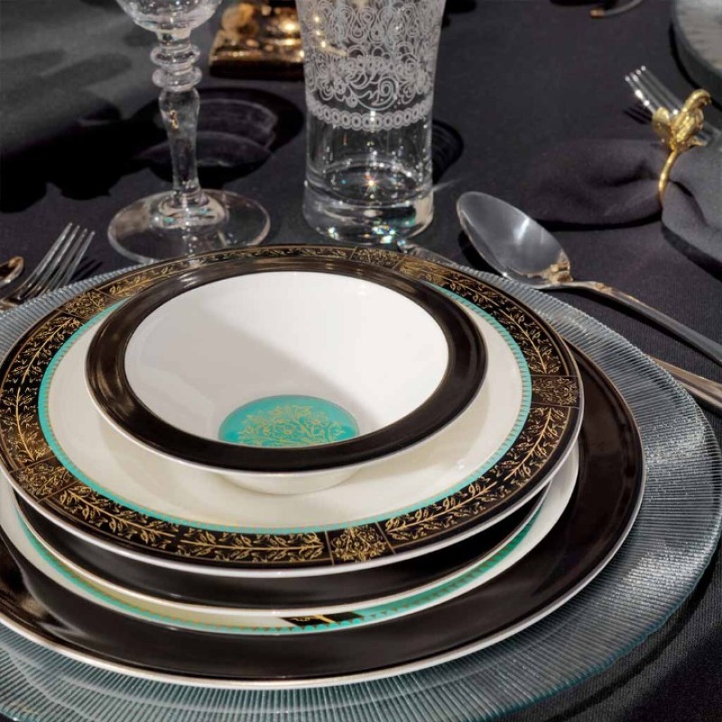 SCHAFER TILSIM DREAMY 60 PARÇA YEMEK TAKIMI SIY02