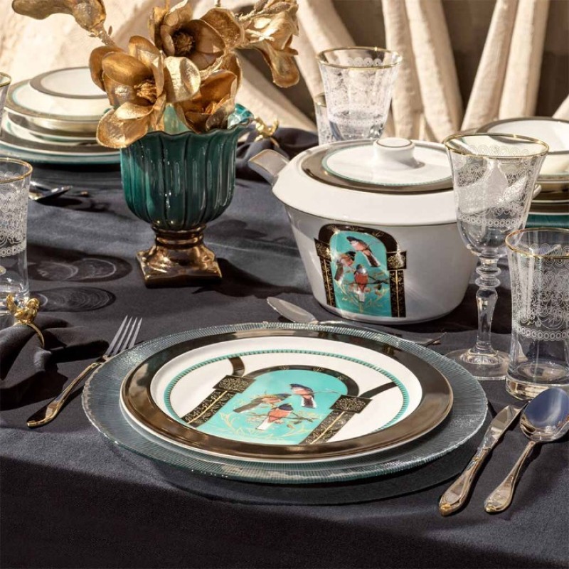 SCHAFER TILSIM DREAMY 60 PARÇA YEMEK TAKIMI SIY02