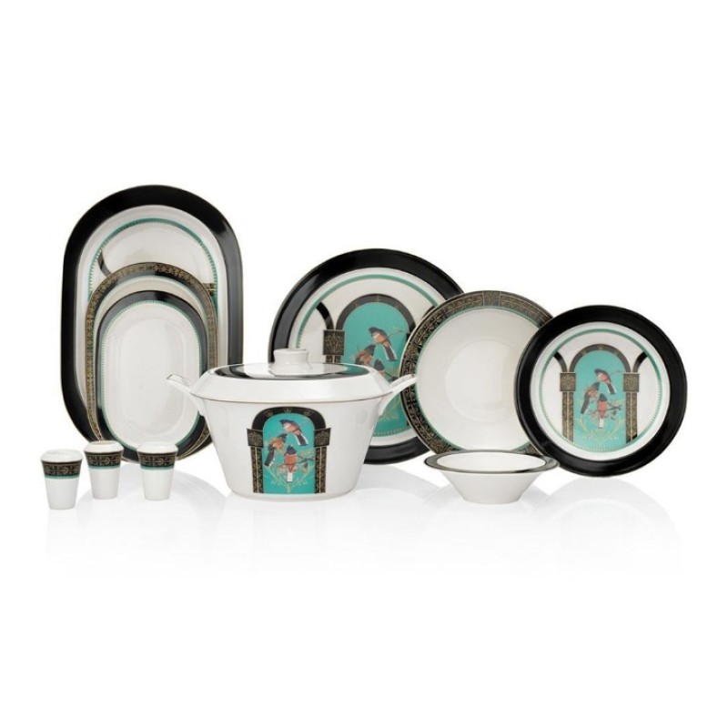 SCHAFER TILSIM DREAMY 60 PARÇA YEMEK TAKIMI SIY02