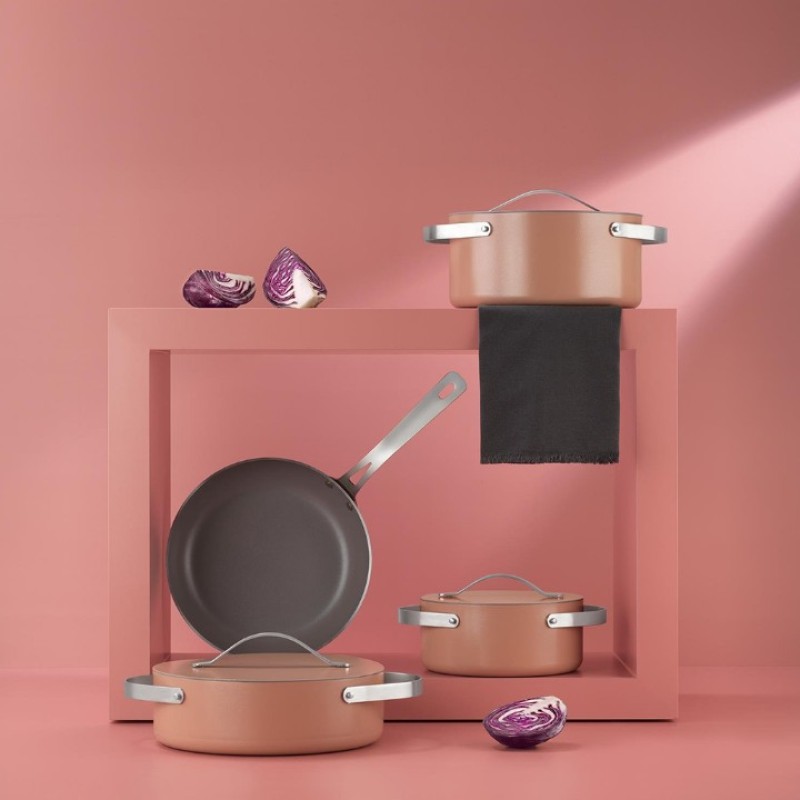 SCHAFER MOONLIGHT SERAMİK 7 PARÇA TENCERE SETİ ROS01