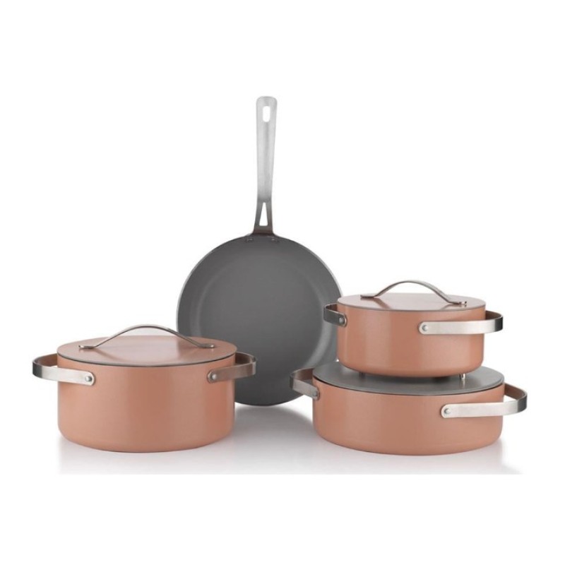 SCHAFER MOONLIGHT SERAMİK 7 PARÇA TENCERE SETİ ROS01