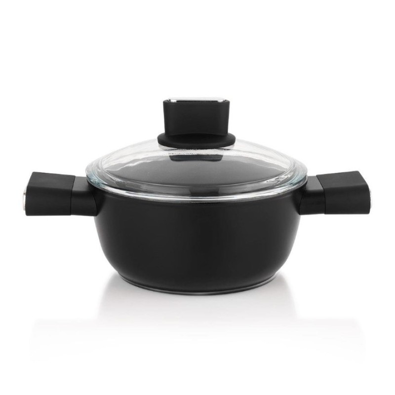 Elden Taksitle SCHAFER TİTAN SERAMİK 7 PARÇA TENCERE SETİ SIY01