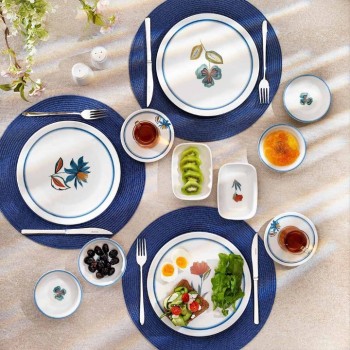 SCHAFER VIVIAN 32 PARÇA KAHVALTI TAKIMI ASORTİ01