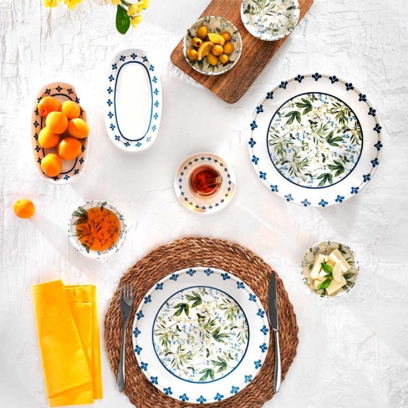 Elden Taksitle SCHAFER EMELY KAHVALTI TAKIMI 32 PARÇA LACİVERT