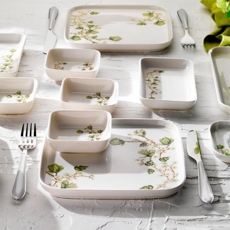 Elden Taksitle SCHAFER LUCA KAHVALTI TAKIMI 32 PARÇA YEŞİL