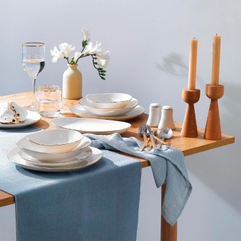 SCHAFER ELLA YEMEK TAKIMI 56 PARÇA - ALTIN