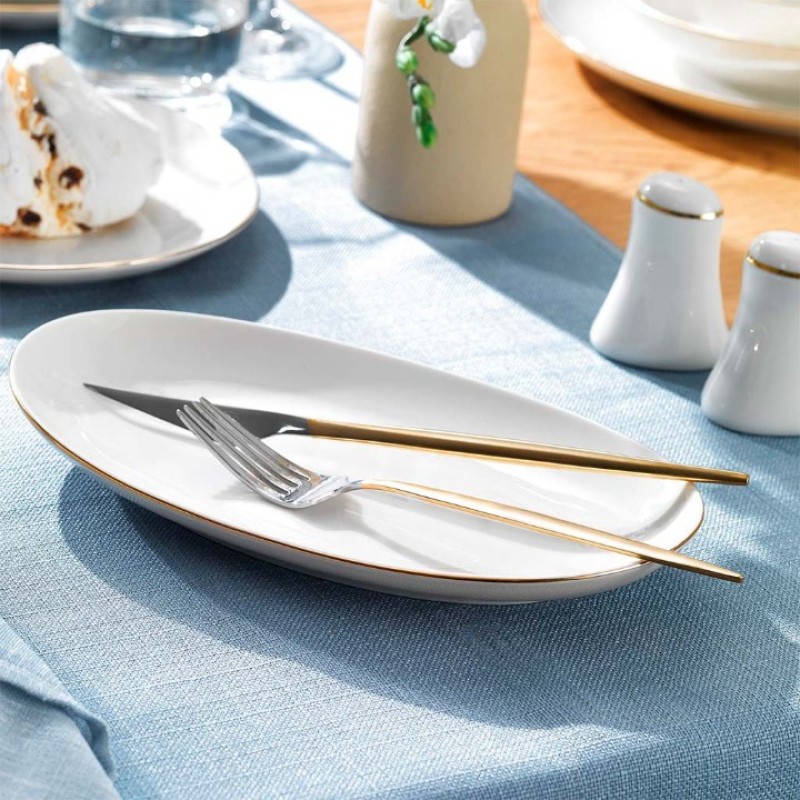 Elden Taksitle SCHAFER ELLA YEMEK TAKIMI 56 PARÇA - ALTIN