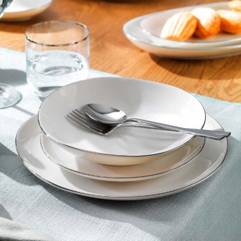 SCHAFER ELLA YEMEK TAKIMI 56 PARÇA - PLATIN