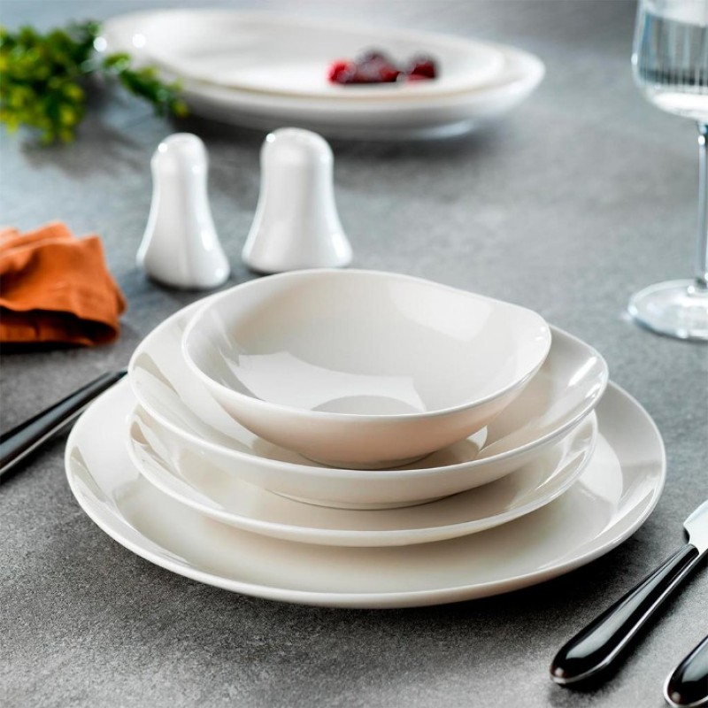 SCHAFER ELLA YEMEK TAKIMI 56 PARÇA-BEYAZ