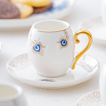 ACAR HOME GOOD LUCK 6 LI KAHVE FİNCAN TAKIMI KAI-06831 12