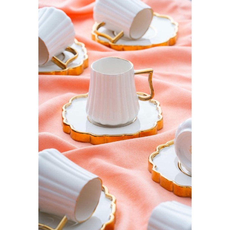 ACAR HOME PETRA 6 LI KAHVE FİNCAN TAKIMI SCT-06175 8