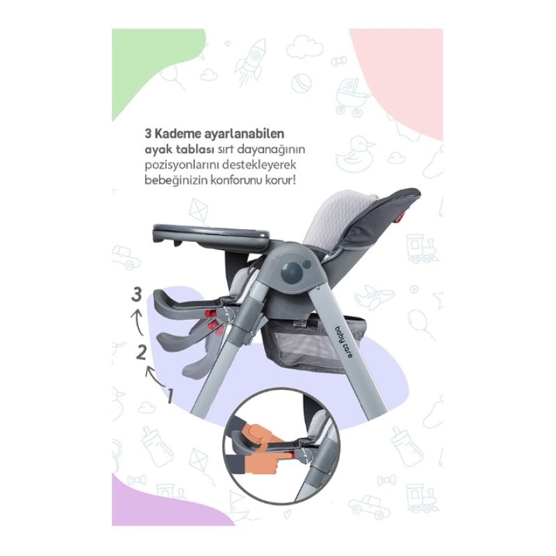 BABY CARE FLEX 511 MAMA SANDALYESİ