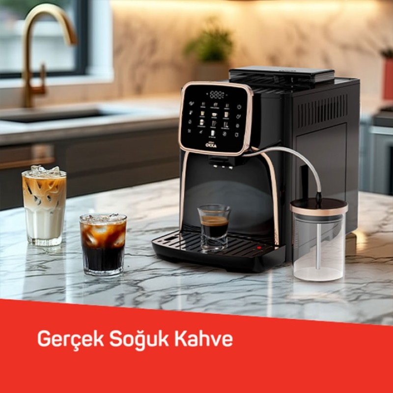 Elden Taksitle ARZUM OKKA ESPRESSO TAM OTOMATİK KAHVE MAKİNESİ OK0028-04