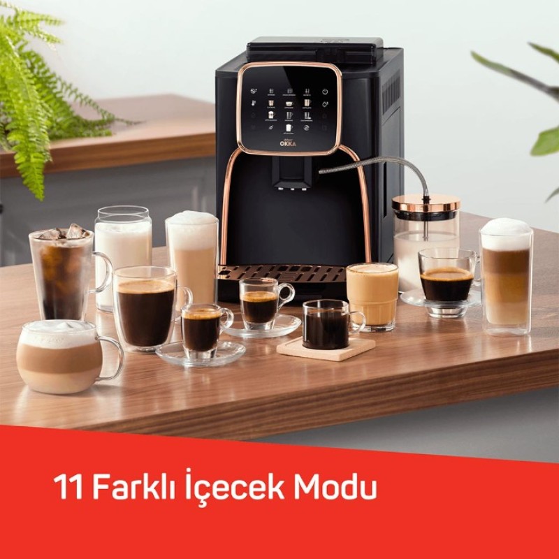 Elden Taksitle ARZUM OKKA ESPRESSO TAM OTOMATİK KAHVE MAKİNESİ OK0028-04