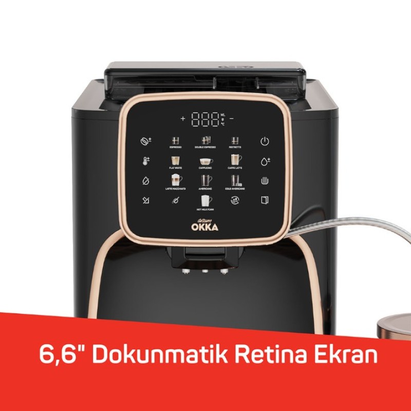 Elden Taksitle ARZUM OKKA ESPRESSO TAM OTOMATİK KAHVE MAKİNESİ OK0028-04