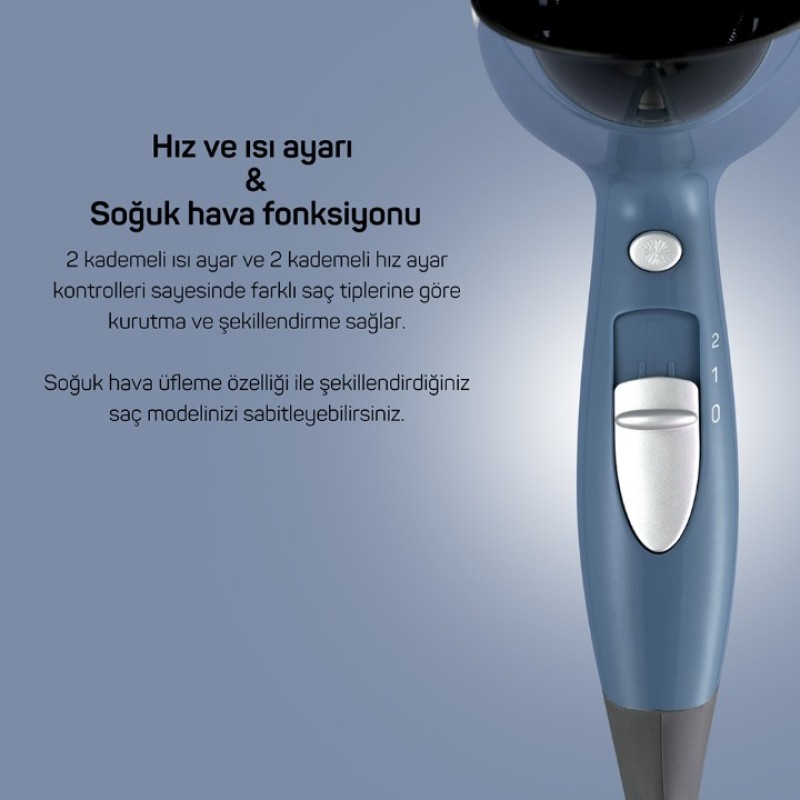 Elden Taksitle ARZUM SENFONY SAÇ KURUTMA MAKİNESİ AR5014