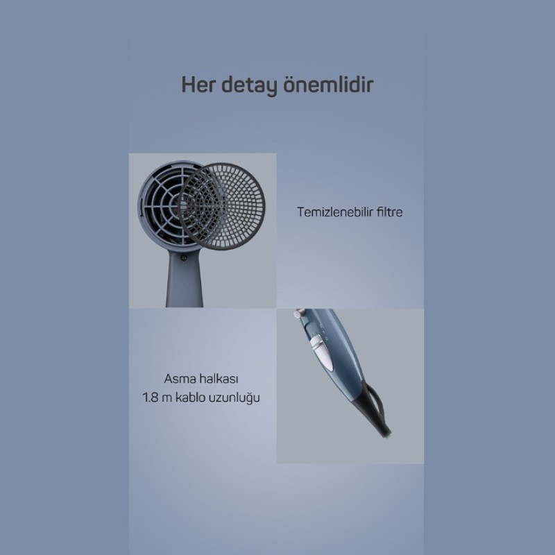 Elden Taksitle ARZUM SENFONY SAÇ KURUTMA MAKİNESİ AR5014