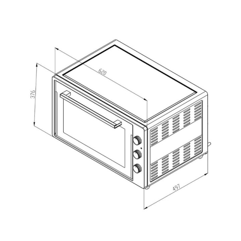 SİMFER 7032 MİDİ FIRIN