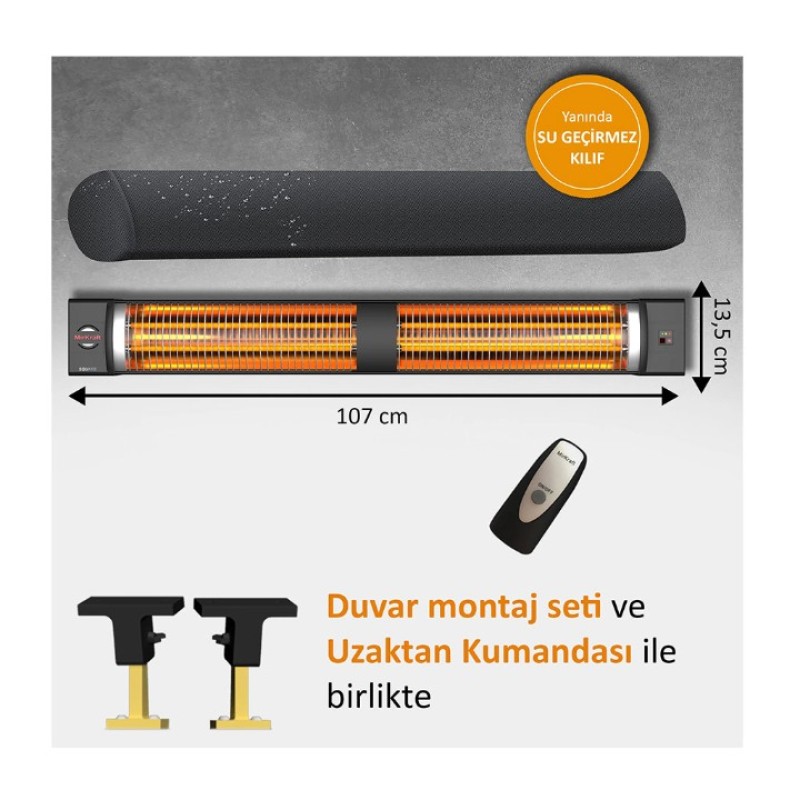 Elden Taksitle MIRKRAFT SQUARE ELEKTRİKLİ ISITICI
