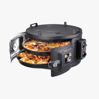 İTİMAT YUVARLAK ÇİFT TEPSİLİ FIRIN 1013