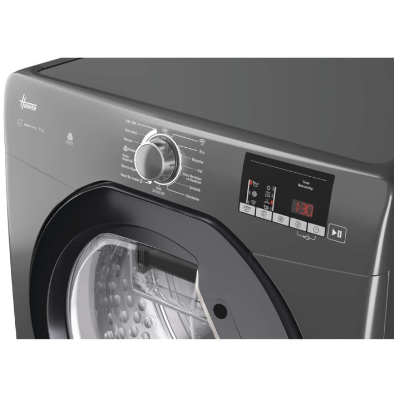 Elden Taksitle HOOVER 9 KG HLE ÇAMAŞIR KURUTMA MAKİNESİ H9A2DCER 17