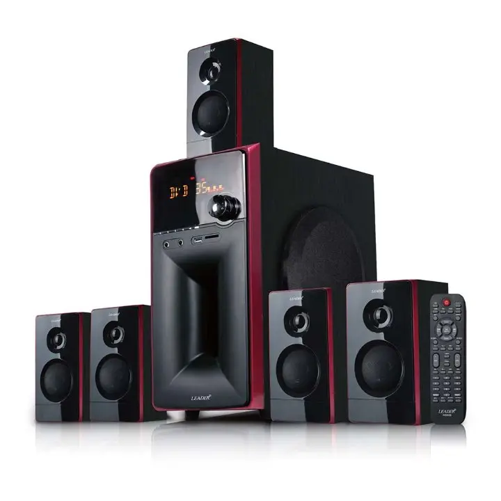 LEADER EV SİNEMA SES SİSTEMİ 5+1H-6806 - ELDEN TAKSİTLE