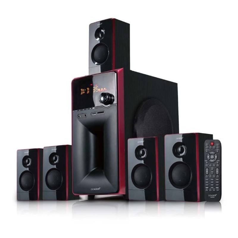 Elden Taksitle LEADER EV SİNEMA SES SİSTEMİ 5+1H-6806