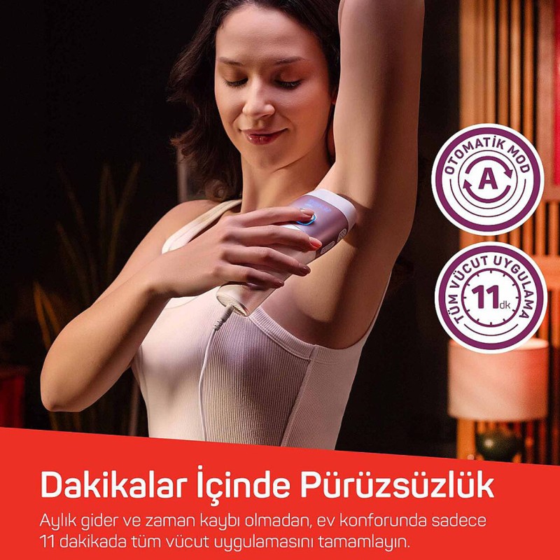 ARZUM SATEEN TOUCH IPL TÜY ALMA SİSTEMİ AR5176-02