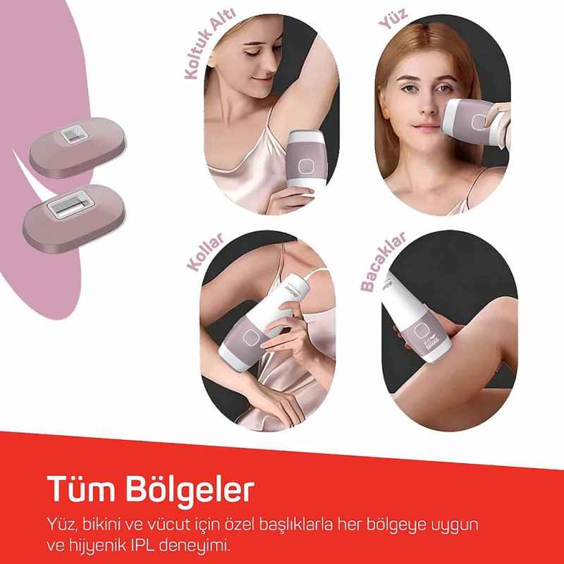 ARZUM SATEEN TOUCH IPL TÜY ALMA SİSTEMİ AR5176-02