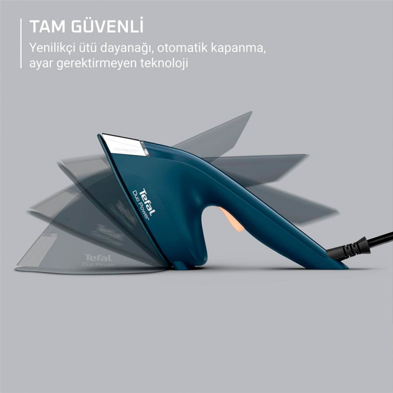 TEFAL DUO POWER 2IN1 BUHARLI ÜTÜ VE DÜZLEŞTİRİCİ