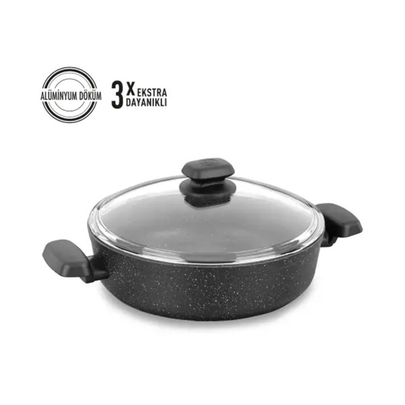 KORKMAZ ORNELLA SIĞ TENCERE A1345 28 CM