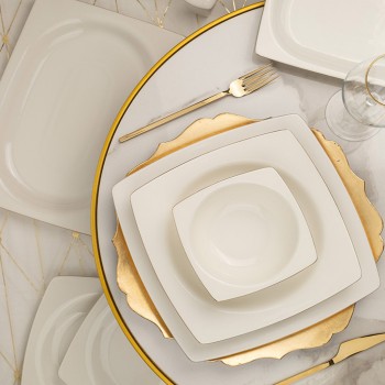 KÜTAHYA BON MARE 62 PARÇA YEMEK TAKIMI BNMR62YT20