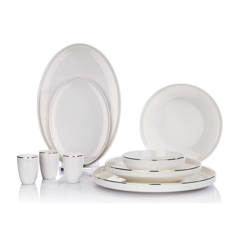 SCHAFER ADEL 56 PARÇA YEMEK TAKIMI GLD02