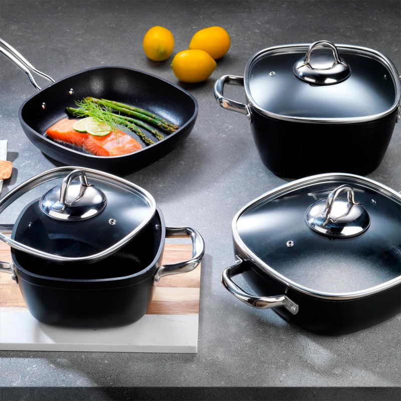 SCHAFER GASTRONOMIE MASTER 7 PARÇA TENCERE SETİ