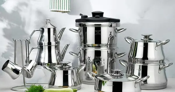 SCHAFER CALDRON 18 PARÇA ÇELİK ÇEYİZ SETİ
