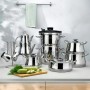 SCHAFER CALDRON 18 PARÇA ÇELİK ÇEYİZ SETİ