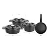 SCHAFER PRO CAST 7 PARÇA DÖKÜM TENCERE SETİ