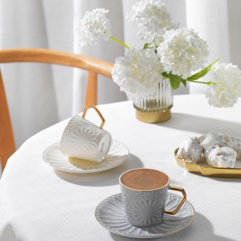 SCHAFER GLOSSY 2 KİŞİLİK KAHVE FİNCAN SETİ ASORTİ 05