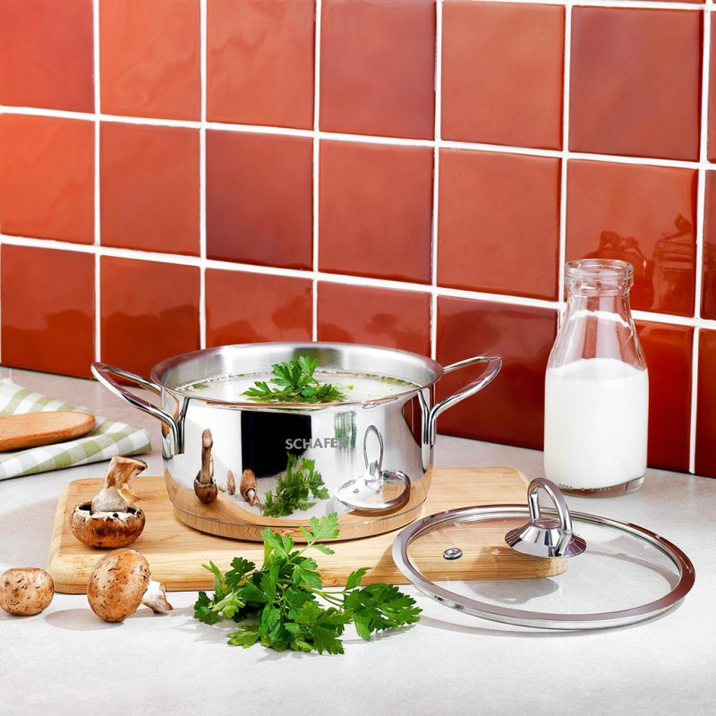 SCHAFER MICRO MİNİ 16 CM ÇELİK TENCERE