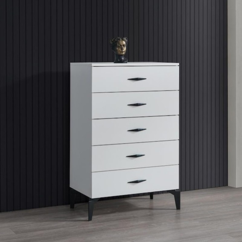 EVART ÇİZGİ 5 ÇEKMECELİ ŞİFONYER E887