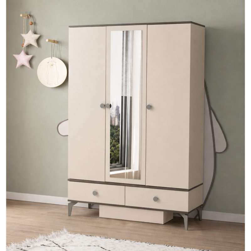 ÇAKILTAŞI 3 KAPAKLI DOLAP E240