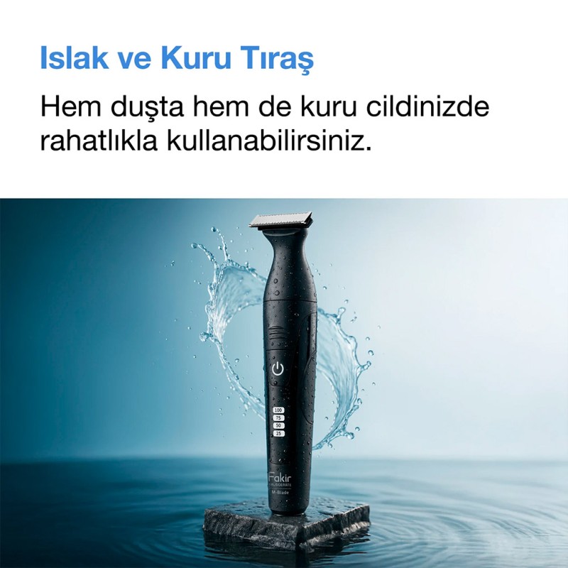 FAKIR M-BLADE TIRAŞ MAKİNESİ VE DÜZELTİCİ