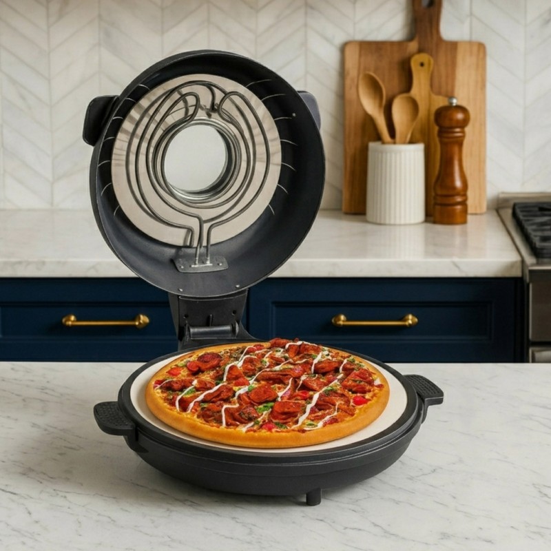 DUBBO CAMLI PİZZAMATİK FIRIN