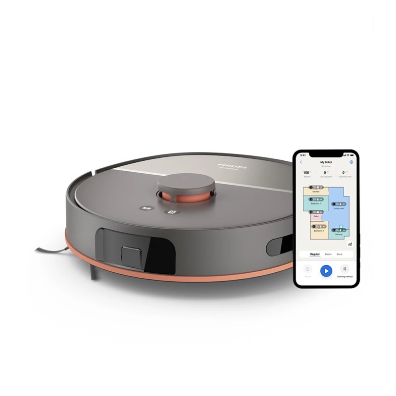 PHILIPS ISLAK VE KURU ROBOT SÜPÜRGE XU5000 10