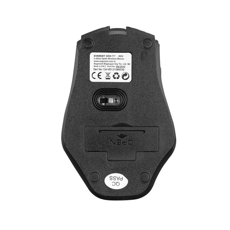EVEREST KIRMIZI OPTIK WIRELESS MOUSE SMW 777