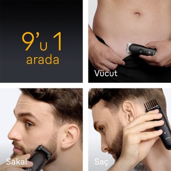BRAUN 9U 1 ARADA ERKEK BAKIM KİTİ AIO5540