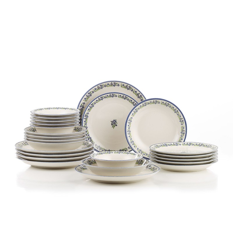 KÜTAHYA PETITE FLORA 24 PARÇA YEMEK TAKIMI NPHR24Y2880917