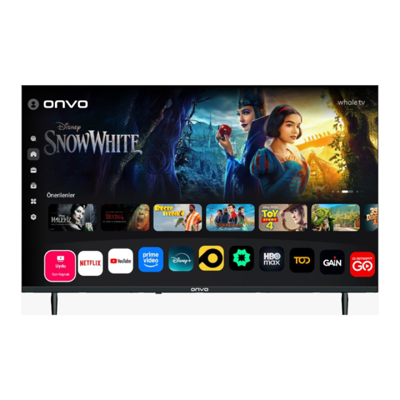 Elden Taksitle ONVO 32'' 82 EKRAN HD READY FRAMELESS WHALE OS 10 TELEVİZYON 32VL80F2HA